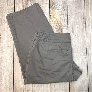Lane Bryant Gray Capri Pants Size 14